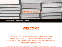 Tablet Screenshot of orangeblogs.org